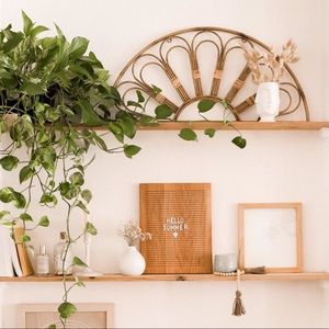 Wall Decor Half Circle Rattan Hanging Wall Art Poshmark